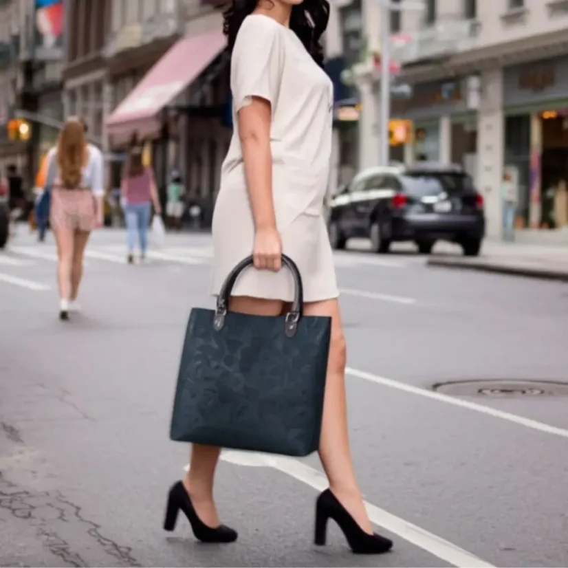 Velká korková kabelka Elegant