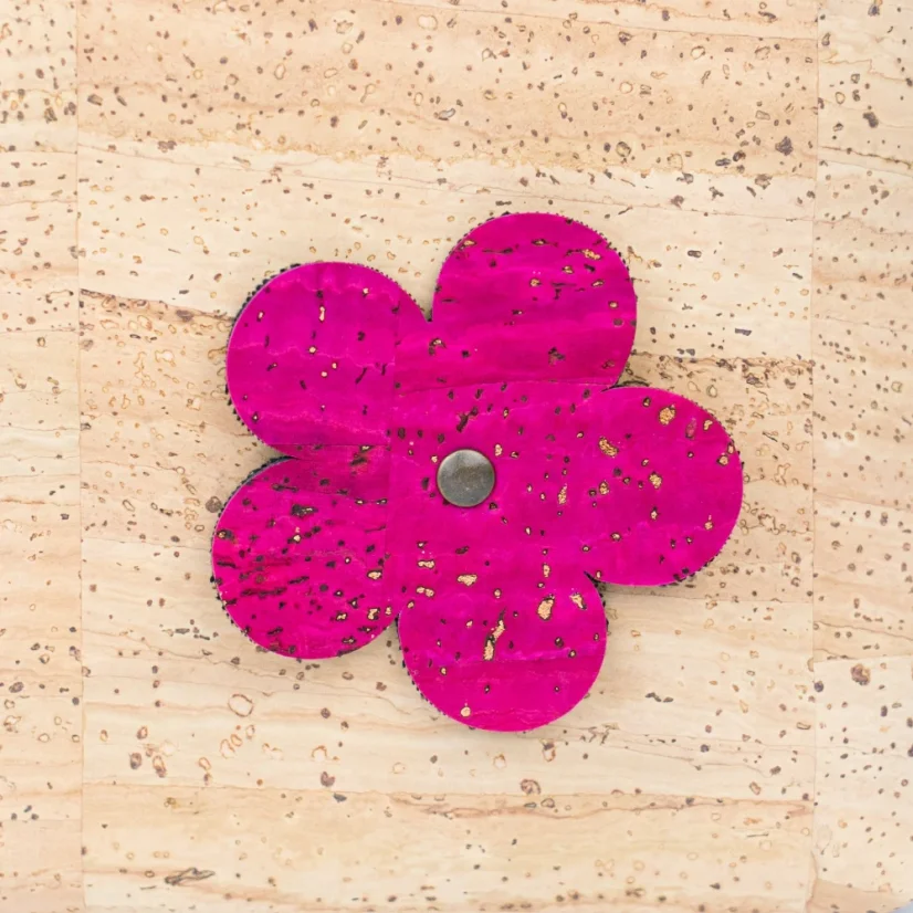 Korková kabelka Flower