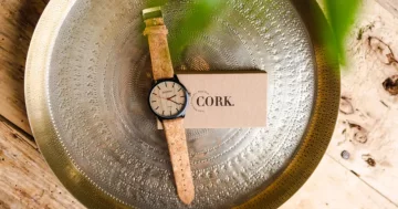 Korkové hodinky - Cork