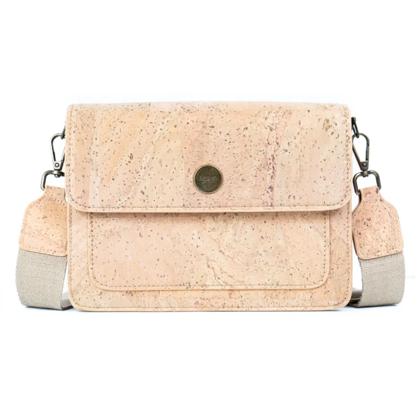 Korková crossbody kabelka Structured
