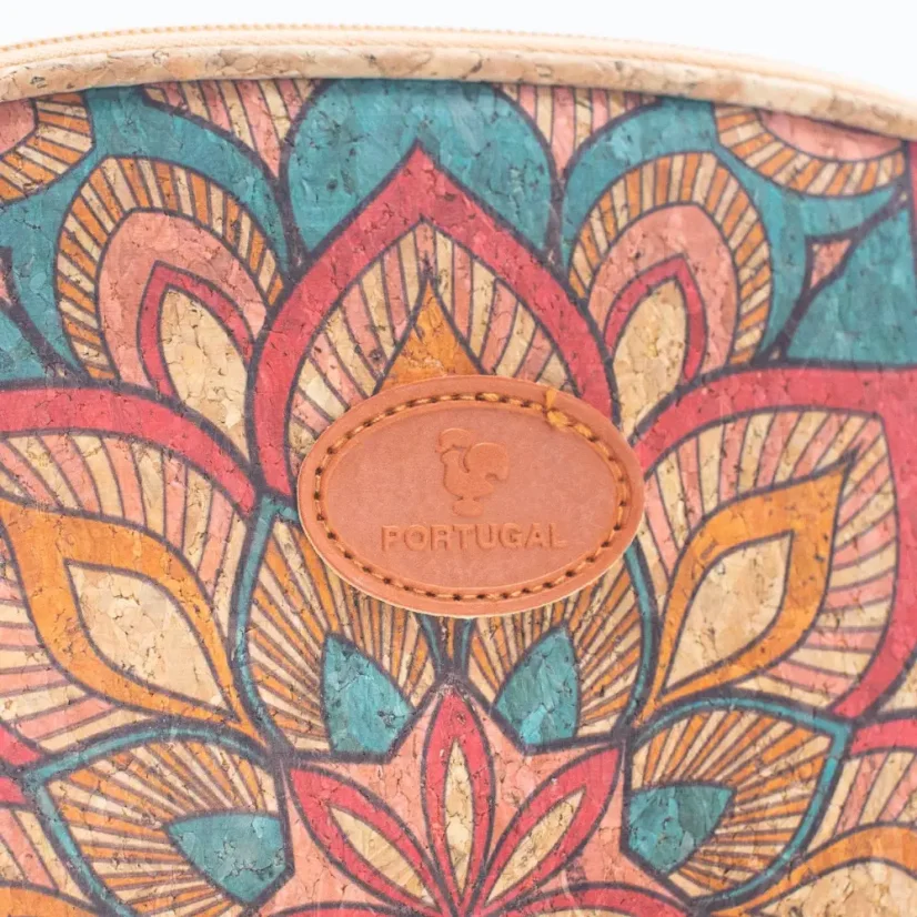 Sada 3 korkových kosmetických taštiček Daisy