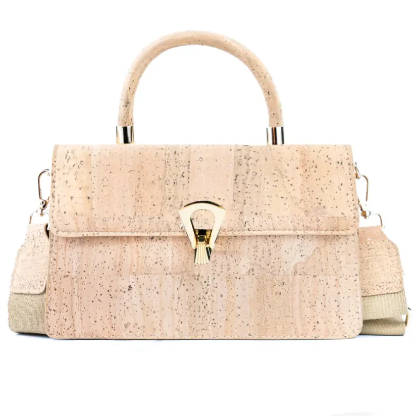 Korková crossbody kabelka Buckle