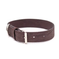 Korkový obojek pro psy Elegant brown