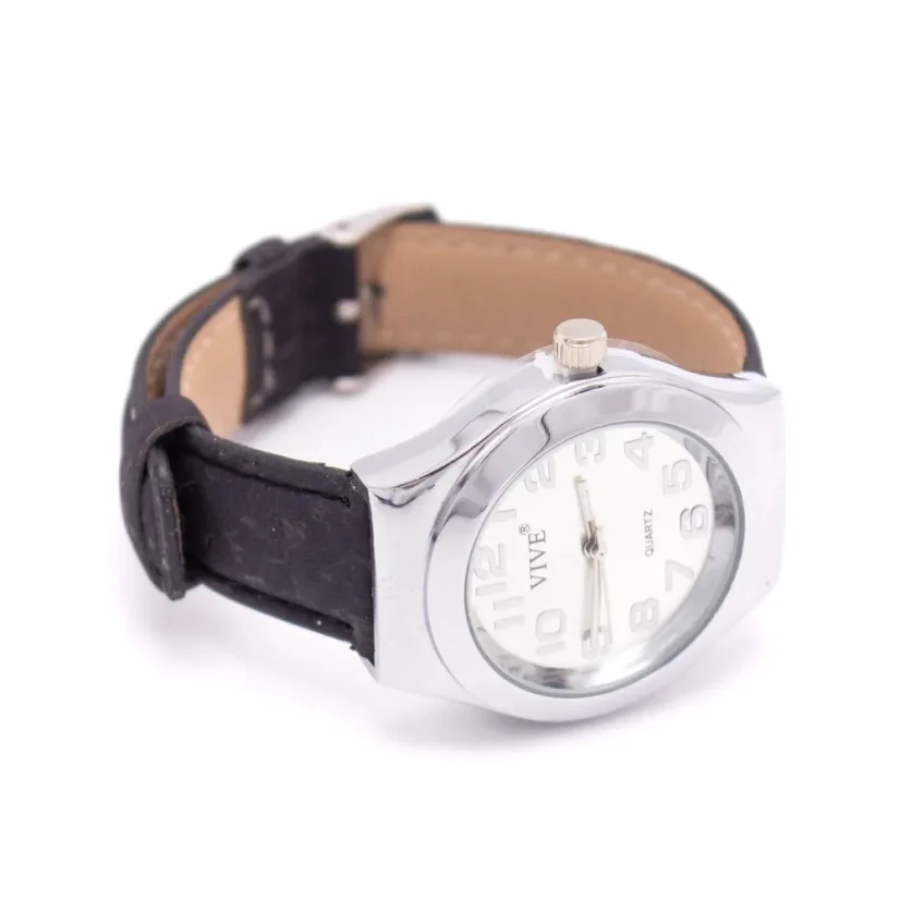 Pánské korkové hodinky Elegant black