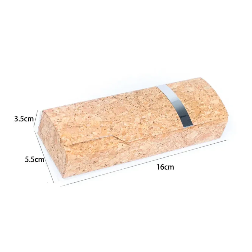 Korkové pouzdro na brýle s magnetem