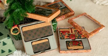Korkové peněženky - Barva - Tyrkysová