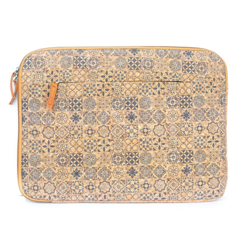 Korkové pouzdro na laptop Sleeve - Vzor: O10