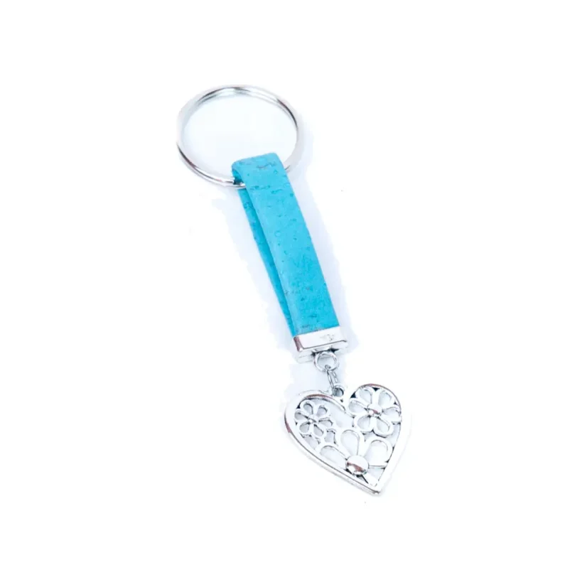 Korková klíčenka Color