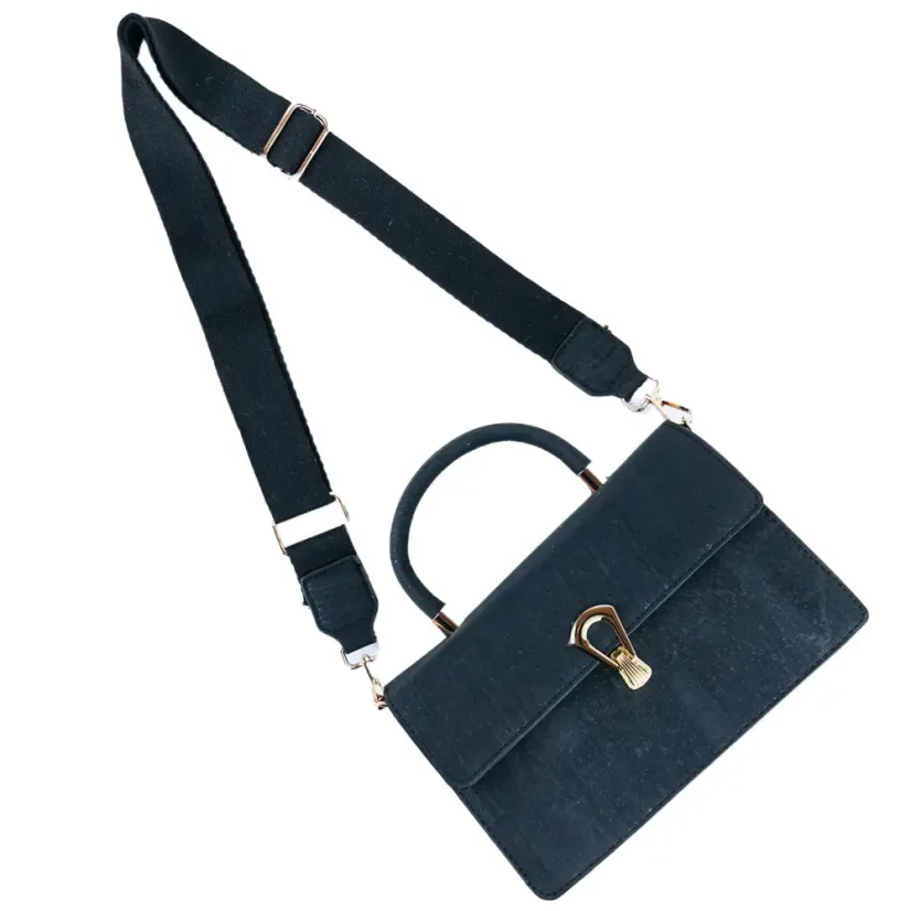 Korková crossbody kabelka Buckle