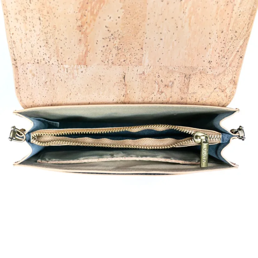 Korková crossbody kabelka Structured