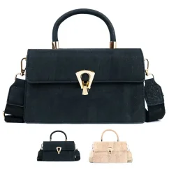 Korková crossbody kabelka Buckle