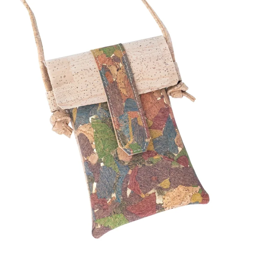Korková crossbody kabelka na mobil Flip Flap
