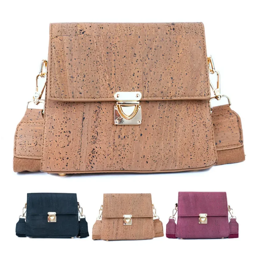 Korková crossbody kabelka Solid