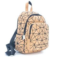 Korkový batoh Compact Geometry