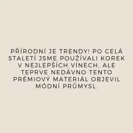 Proč korek? Trendy