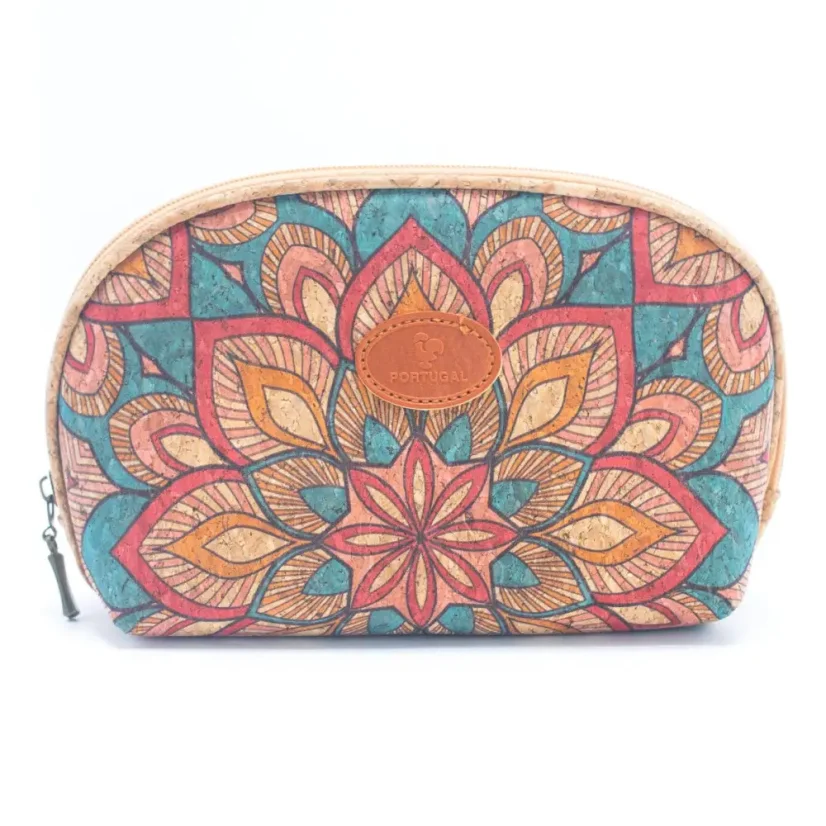 Sada 3 korkových kosmetických taštiček Daisy