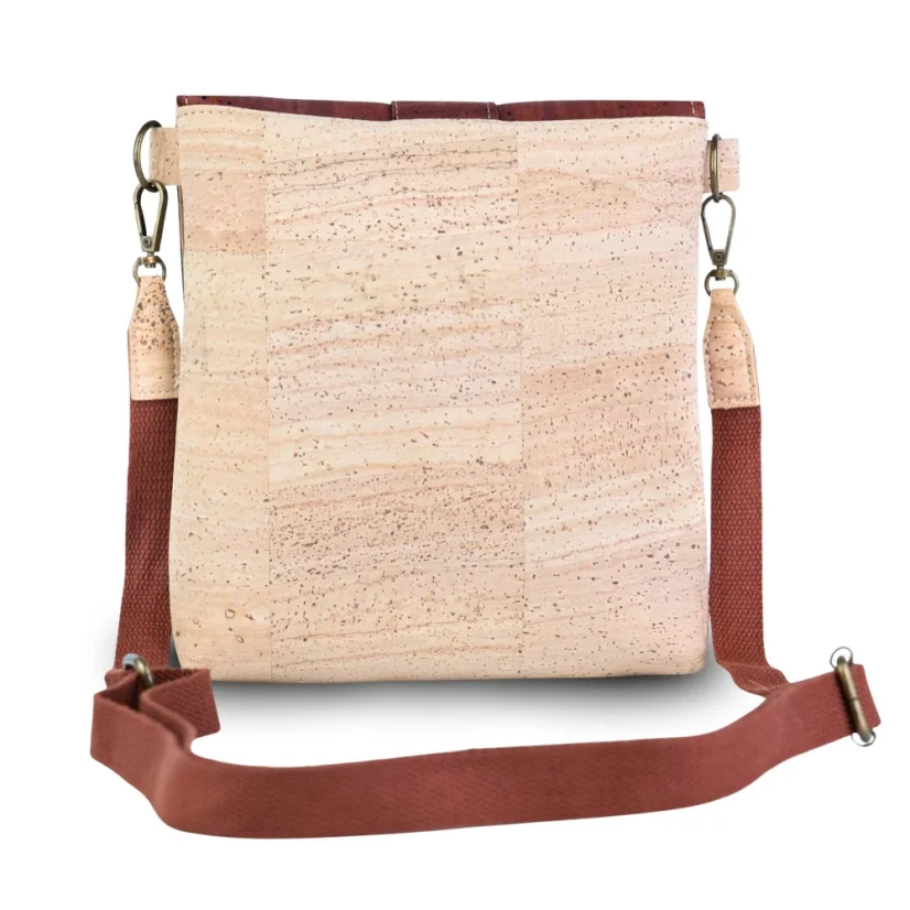 Korková crossbody kabelka Double-Sided