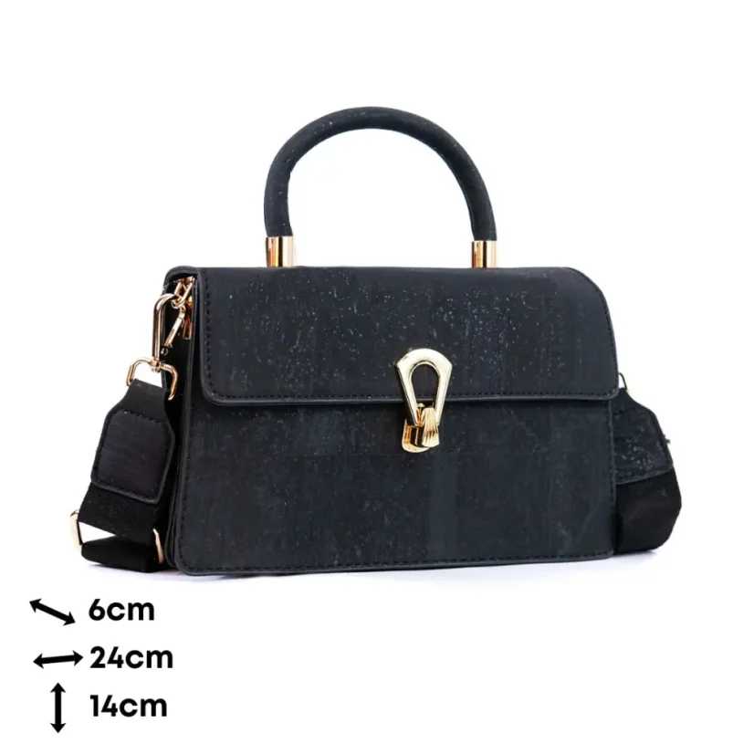 Korková crossbody kabelka Buckle