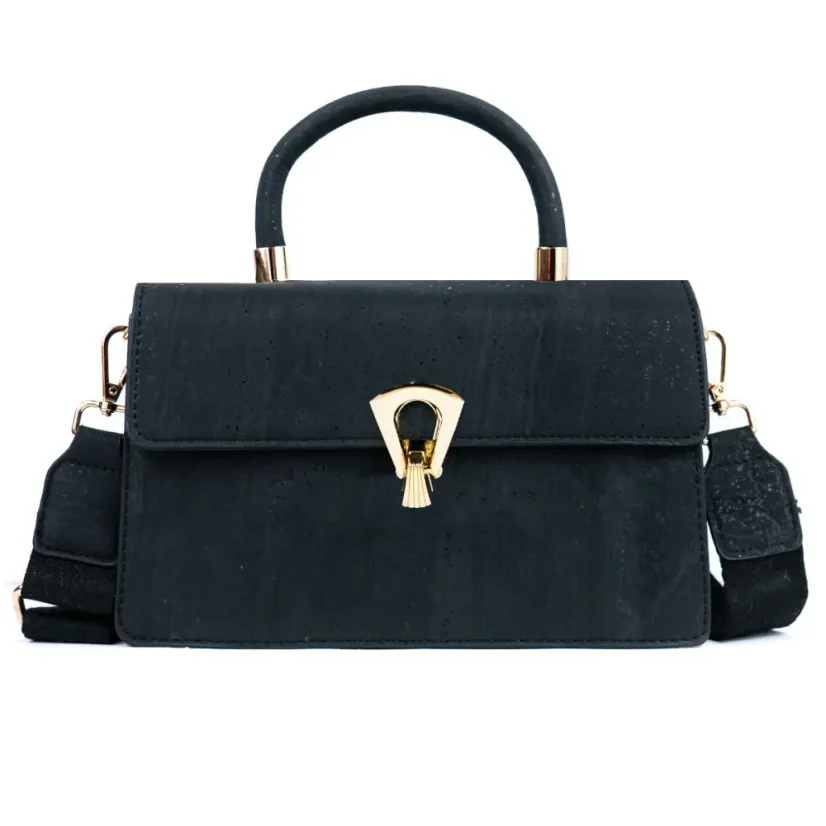 Korková crossbody kabelka Buckle