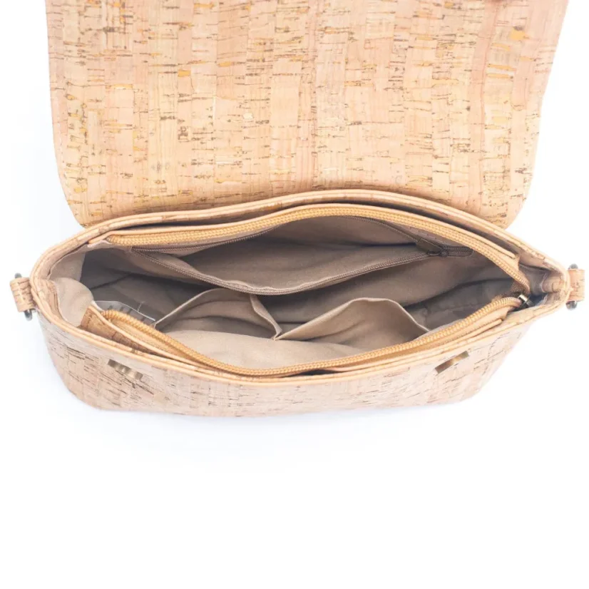 Korková crossbody kabelka Chain