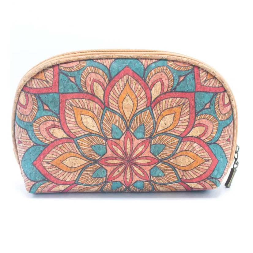 Sada 3 korkových kosmetických taštiček Daisy