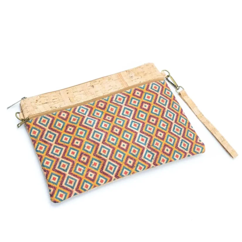 Korková crossbody kabelka Wristlet