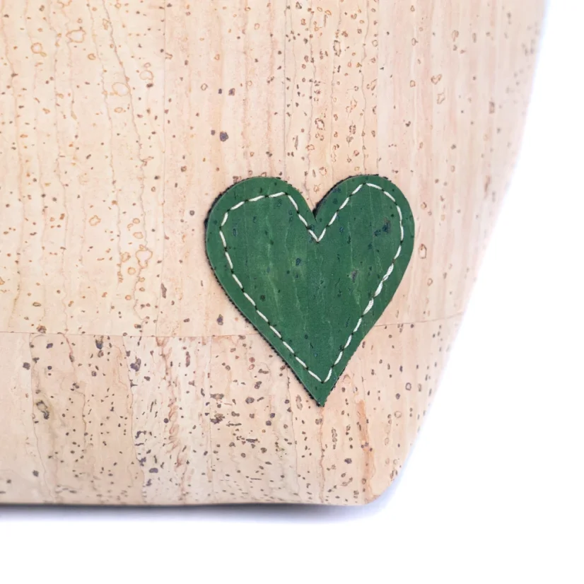 Korková kabelka Heart