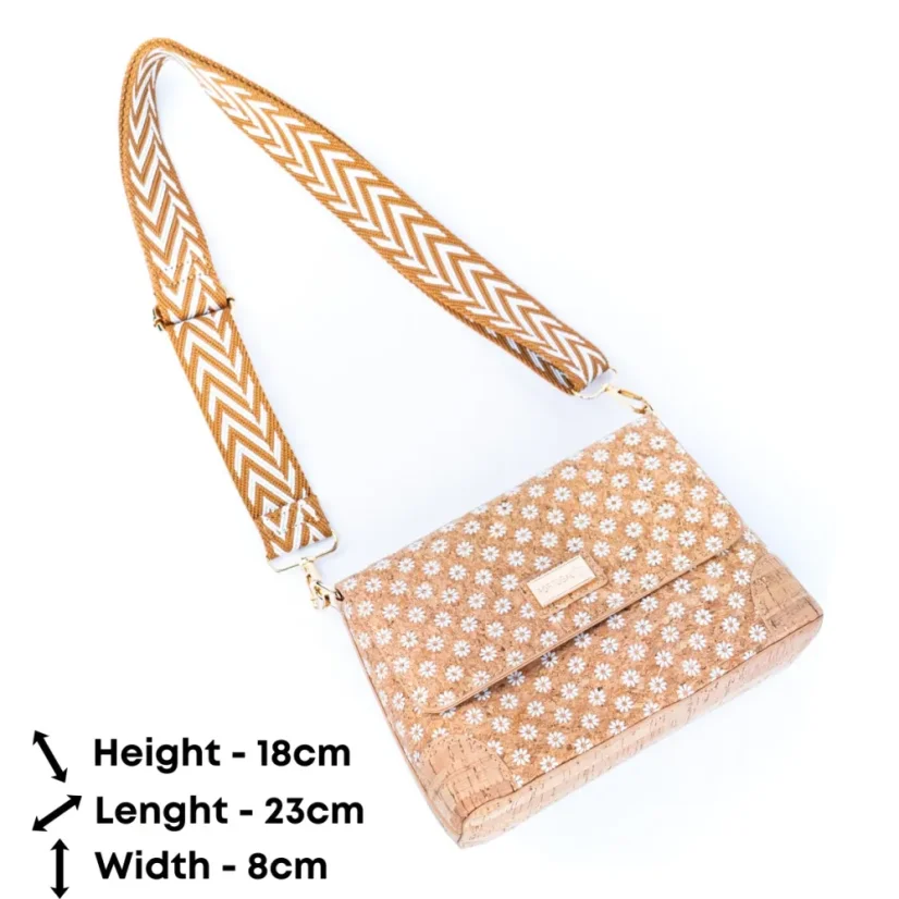 Korková crossbody kabelka Daisy