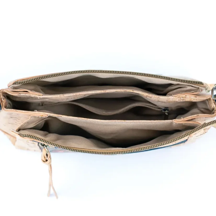 Korková crossbody kabelka Mandala