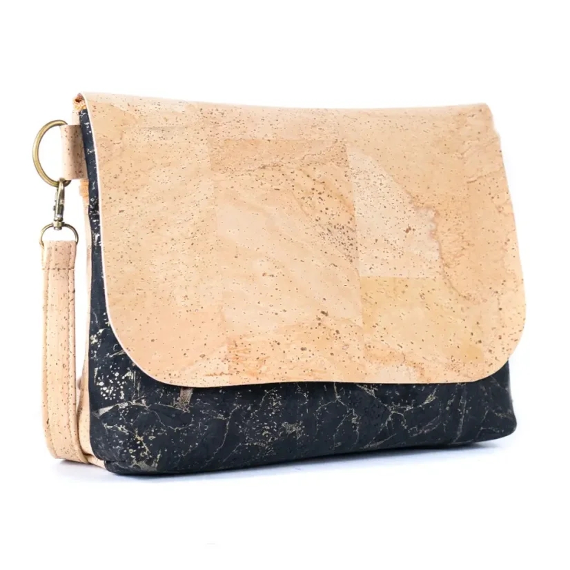 Korková crossbody kabelka Flap