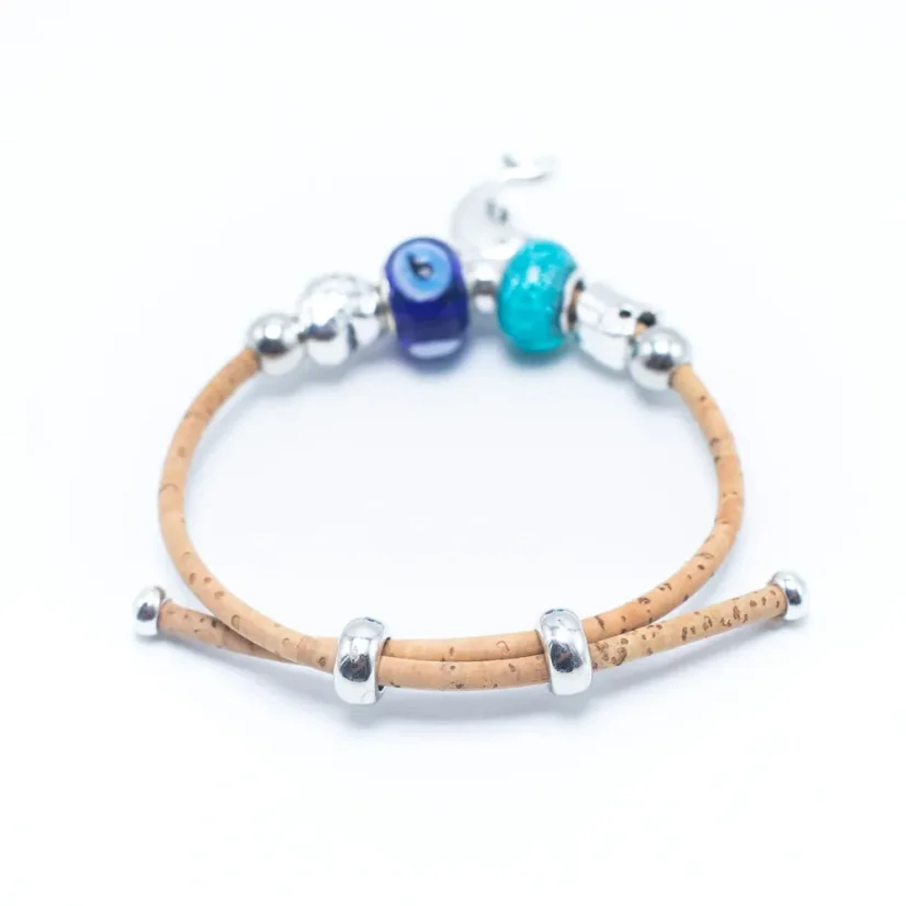 Korkový náramek Charm