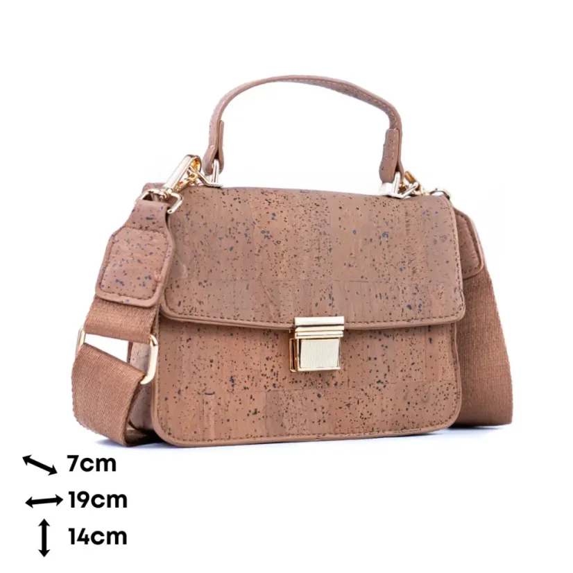 Korková crossbody kabelka Chic Natural