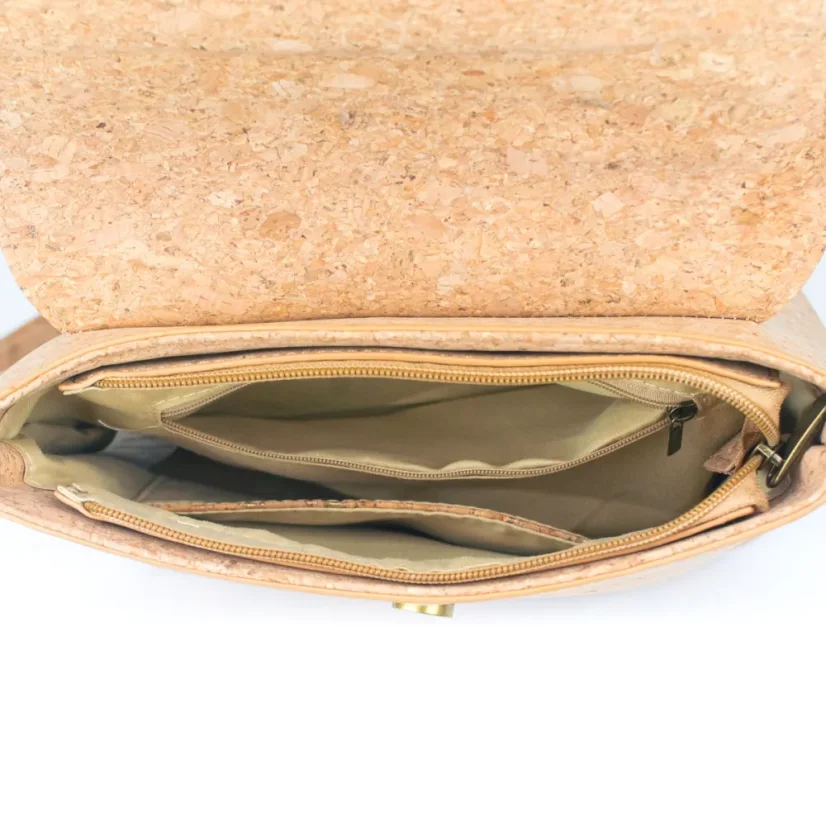 Korková crossbody kabelka Coffee Bean