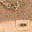 Korková crossbody kabelka Button