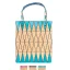 Korková kabelka Shopping tote bag geometric