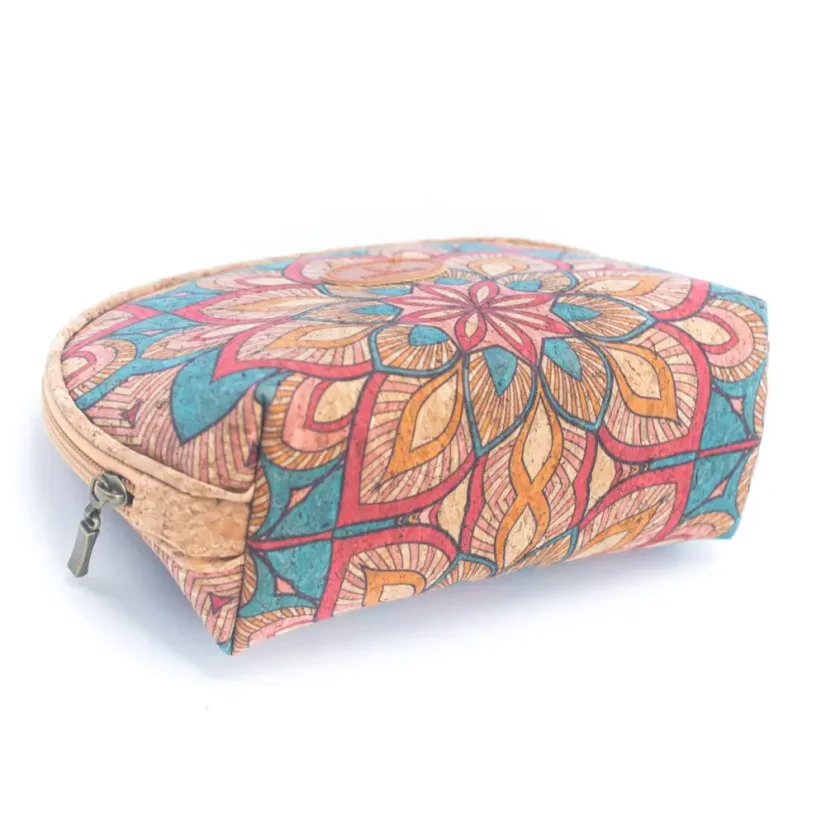 Sada 3 korkových kosmetických taštiček Daisy