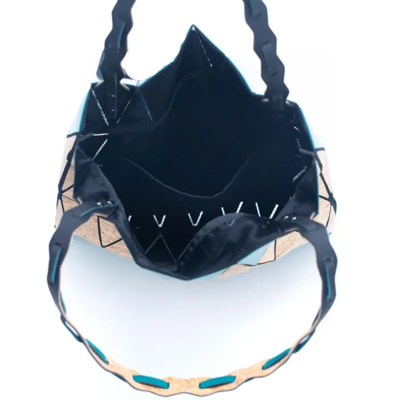 Korková kabelka Shopping tote bag geometric
