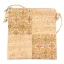 Korková crossbody kabelka Square - Vzor: J