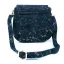 Korková crossbody kabelka Golden Accents - Barva: Tmavě hnědá