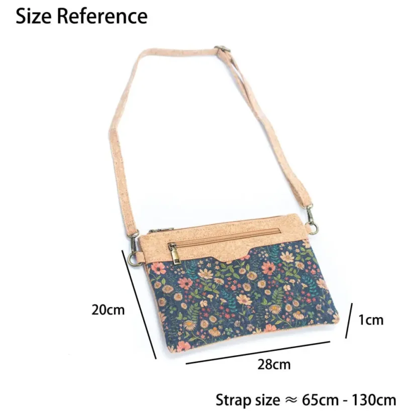 Korková crossbody kabelka Clutch