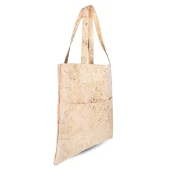 Velká korková taška se třemi předními kapsami