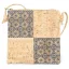 Korková crossbody kabelka Square - Vzor: J