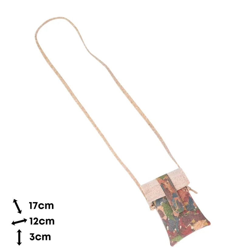 Korková crossbody kabelka na mobil Flip Flap