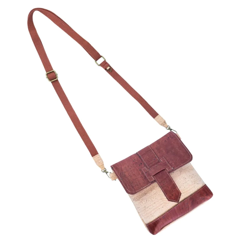 Korková crossbody kabelka Double-Sided