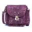 Korková crossbody kabelka Golden Accents - Barva: Tmavě hnědá