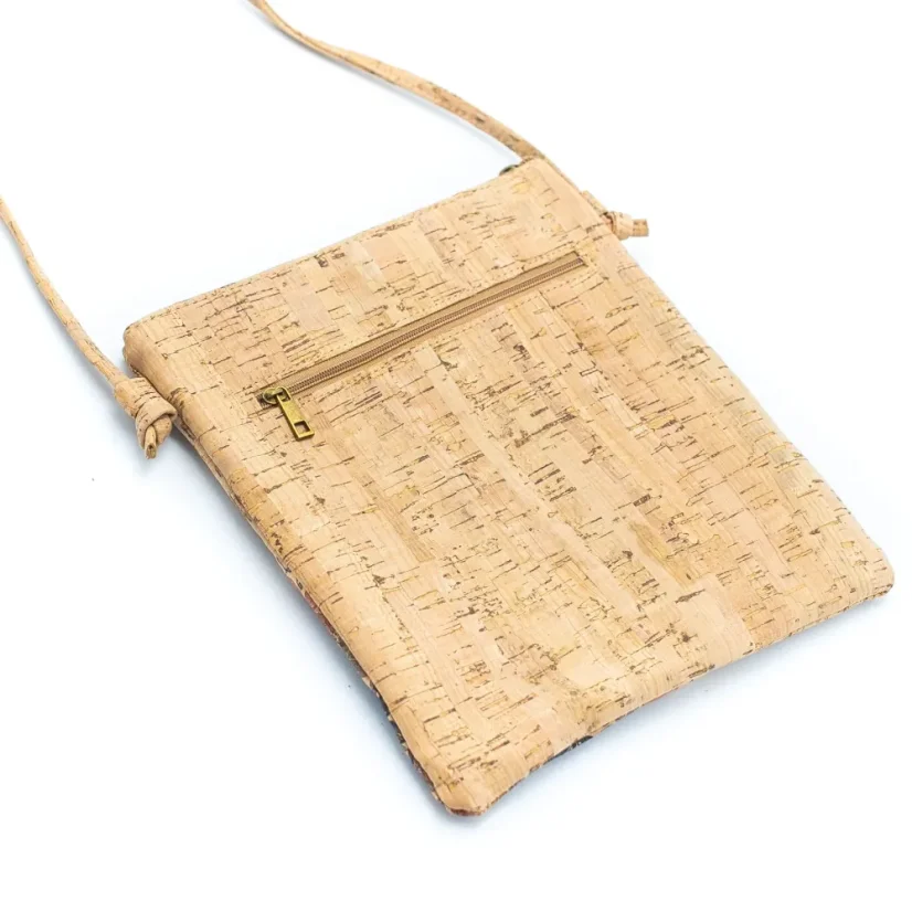 Korková crossbody kabelka Square - Vzor: J