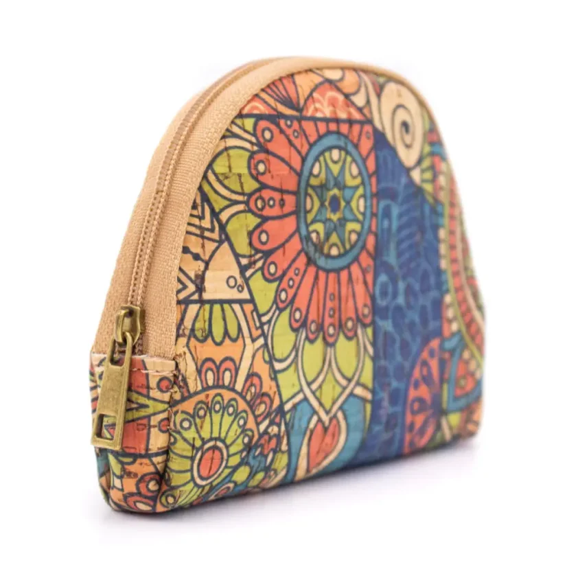 Korková peněženka na mince Elliptical