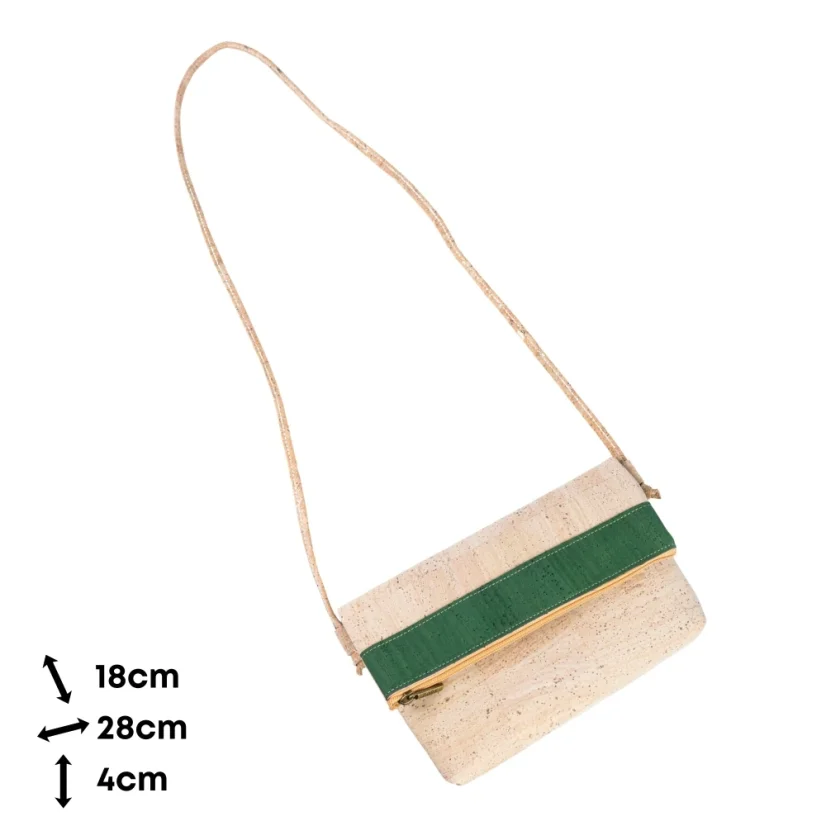 Korková crossbody kabelka Fold Zip