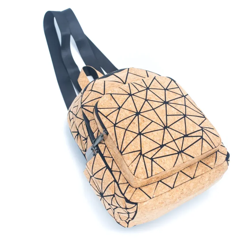 Korkový batoh Compact Geometry