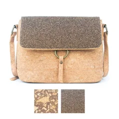 Korková crossbody kabelka Coffee Bean